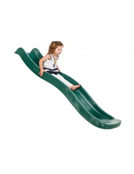 Plastic slide for 900 mm high deck GREEN Slide  (1.75m) Tweeb